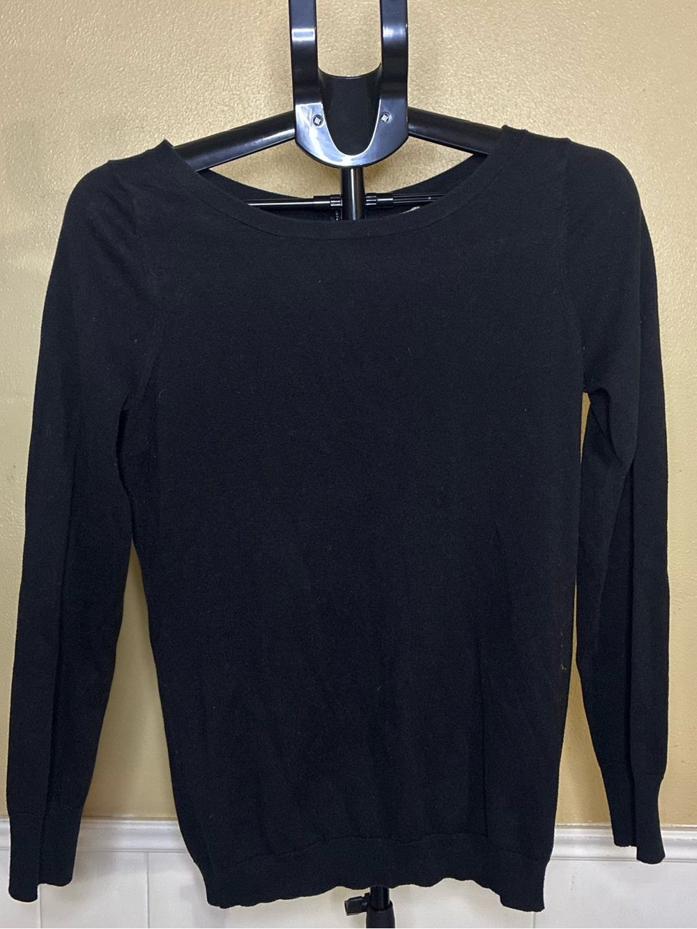 Banana Republic Black Crewneck Sweater